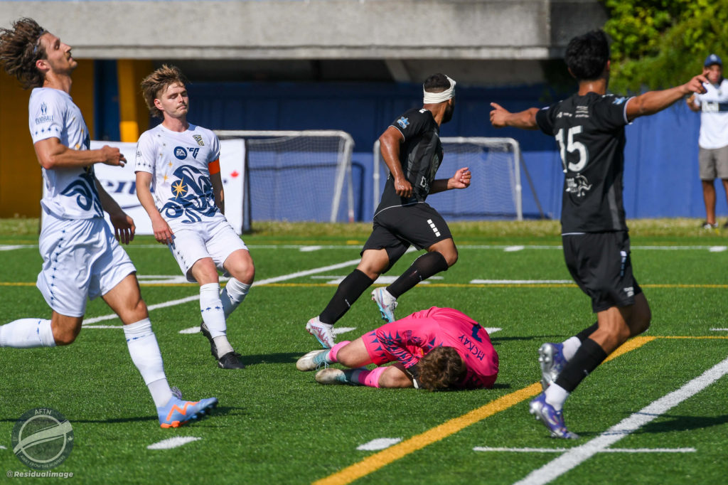 Massud Habibullah looks away after scoring a goal